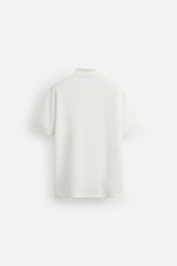 QUARTER-ZIP POLO SHIRT - Zara фото 8