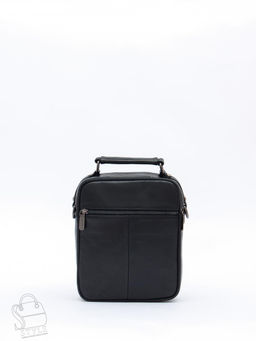 Сумка мужская кожаная 66611M black Fuzhiniao в Новосибирске