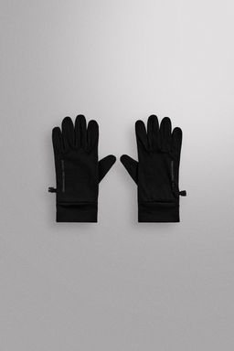 GUANTES RUNNING MEZCLA LANA / Negro - Zara фото 3