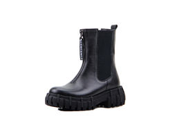 Ботинки EDART 355.466 bl.black/мех