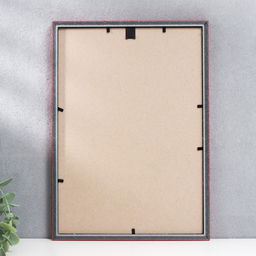 Фоторамка для фото 21×30 см «Радуга», пластик, красный, (стекло)