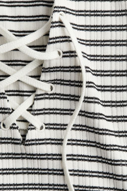 Vestido ajustado con detalle de cord?n - H&m фото 4