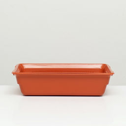 Туалет глубокий с сеткой 36×25×9 см, коричневый