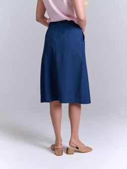 льняная юбка лен с вискозой - Трика фото 5