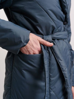 Тренчкот женский "Твенти" темно-серый