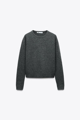 BASIC 100% WOOL SWEATER - Zara фото 4