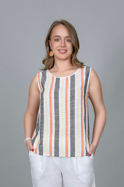 Топ 70% лен+ 30% вискоза