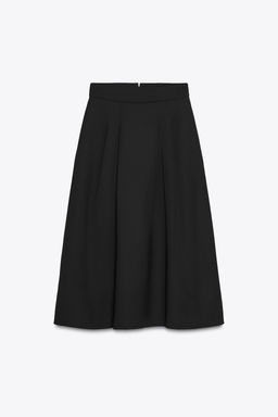 LAYERED MIDI SKIRT - Zara фото 7
