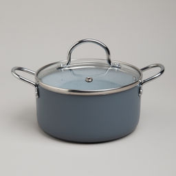 КАСТРЮЛЯ AGNESS С АНТИП. ПОКР. И СТЕКЛ. КРЫШКОЙ 1350 МЛ, 16*8 СМ