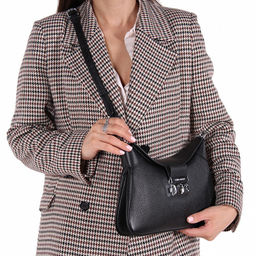 Сумка 6001Q black Polina&Eiterou