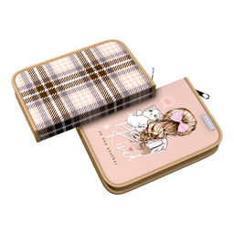 Цена за 1 шт. Пенал-книжка без наполнения ErichKrause 135x205x30мм Lovely Friends