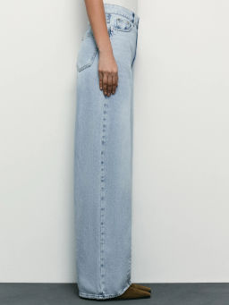 Джинсы barrel с высокой посадкой / Zarina  фото 4