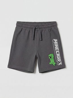 Minecraft Bask?l? Erkek ?ocuk ?ort