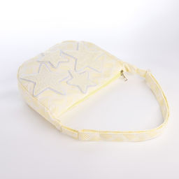 Сумка молодёжная на молнии, 36?8?23 см, голубая