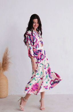 Платье с ярким принтом - Martichelli фото 7