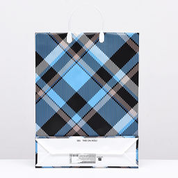 Цена за 10 шт. Пакет «Шотландские мотивы», мягкий пластик, 42×32 см, 120 мкм