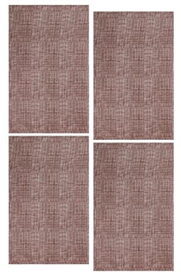 Набор полотенец из рогожки 4 шт Happy Fox Home  фото 5