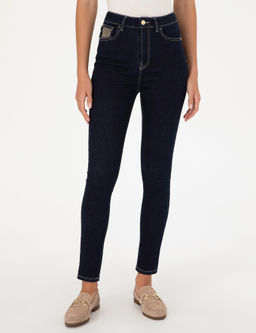 Koyu _ndigo Skinny Fit Jean Pantolon