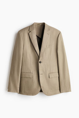 Americana de lino Slim Fit - H&m фото 2