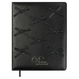 Дневник школьный арт. 70055 / 15 ЧЕРНЫЕ БАНТИКИ (кожзам: А5+; твёрдый переплёт с поролоном, материа