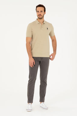 U. S. Polo Assn / Мужская футболка светло-хаки - U.s. polo assn фото 4