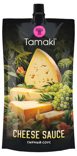 Соус Сырный на основе растительных масел Tamaki (250 мл) integrita