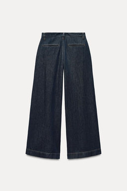 Z1975 WIDE-LEG MID-RISE DARTED JEANS - Zara фото 6