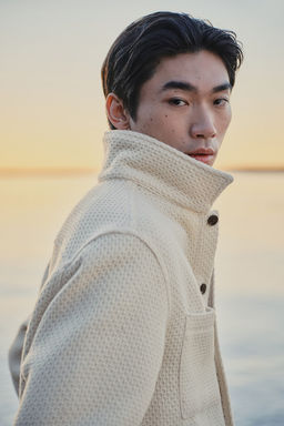 Sobrecamisa gofrada Regular Fit - H&m фото 3