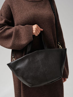 Кожаная сумка Azaro 31355 темно-коричневый