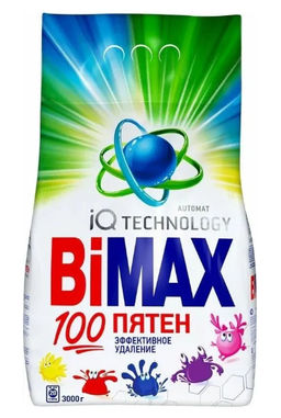БИМАКС-АВТОМАТ стир.порошок 3000гр 100 пятен (К-1073-1/2504-1)