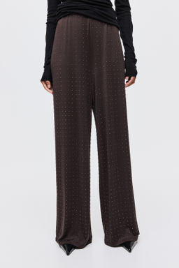 Pantal?n de punto con strass - H&m фото 5