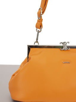 LACCOMA сумка Фиона-Ф826-оранжевый эко кожа хлопок фото 3