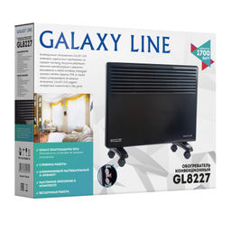 Обогреватель конвекционный GALAXY LINE GL8227/черный (видео в описании)  фото 5