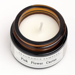 Ароматическая свеча в банке «Розовый цветок кактуса», 12 г
