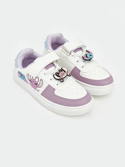 Lilo ve Stitch Bask?l? K?z Bebek Spor Ayakkab?