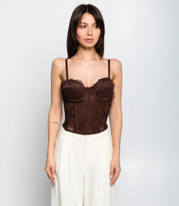 Топ #КТ1941, шоколадный