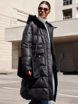 Утепленное пальто