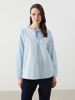 Ba?lamal? Yaka Kad?n Bluz