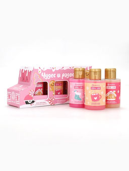 Гели для душа «Чудес и радости», набор 3 шт х100 мл, URAL LAB