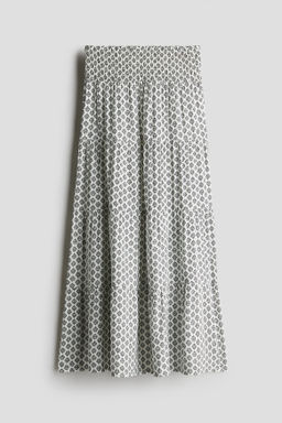 Falda escalonada con cintura nido de abeja - H&m фото 2