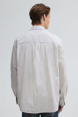 Camisa de popelina Loose Fit - H&m фото 5