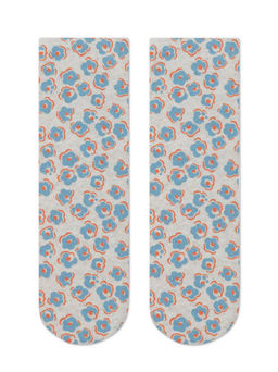 Цена за 2 пары. Носки Классические CONTE Носки с принтом FANTASY из смесовой пряжи с хлопком и льном бежевый - Conte elegant фото 25