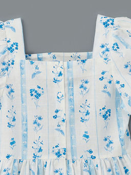 ?i?ekli Dantelli K?z ?ocuk Elbise