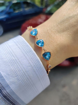 Браслет с кристаллами Swarovski