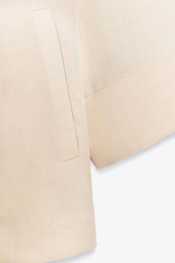 FRENCH SLEEVE DOUBLE-BREASTED BLAZER - Zara фото 10