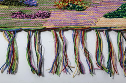 Гобелен (100*80см) состав: джут, хлопок № Гб 132 - Ганг фото 3