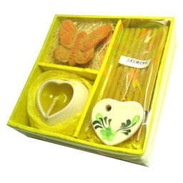 Yellow Набор ароматический желт. 9х9х3,5см