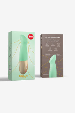 Пульсатор Fun Factory SUNDAZE, силикон, зеленый, 17,5 см  фото 6