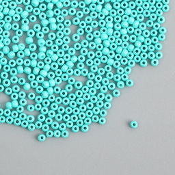 Бисер стекло 12/0 «Голубая вода», ровный №669, 450 г