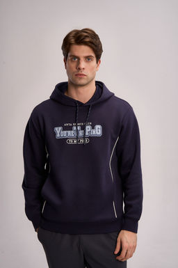 Худи Синий ANTA SPORTS CLUB Sweat Hoodie